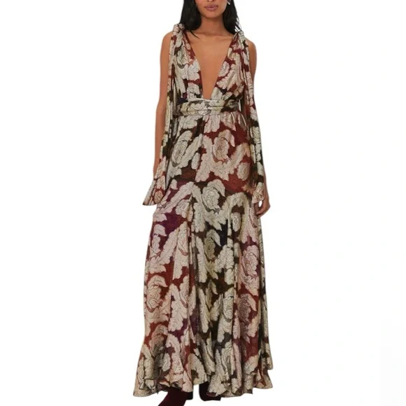 floral midi plus size dress Ever-Pretty Plus Size Light Purple Print Floral Summer Formal Wedding Guest Dress with Sleeves